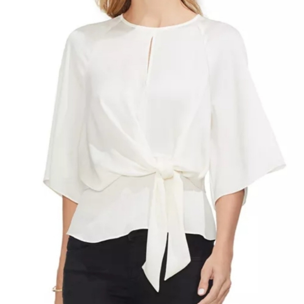 Elegant White Women's Top
